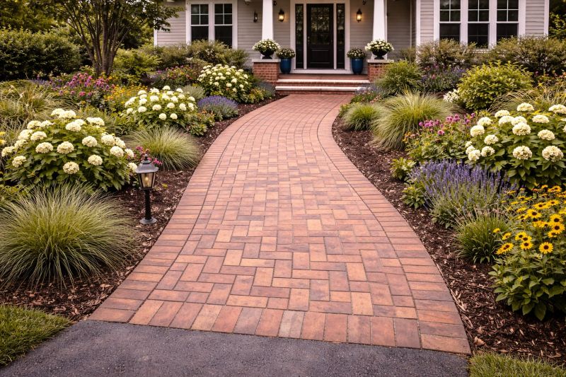 Brick Walkway Installation in Worcester, MA