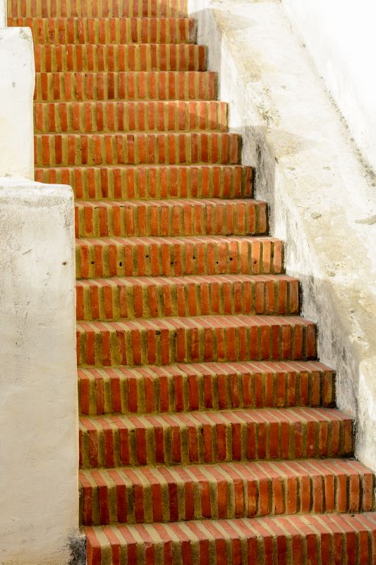 Brick Stair Repair detail