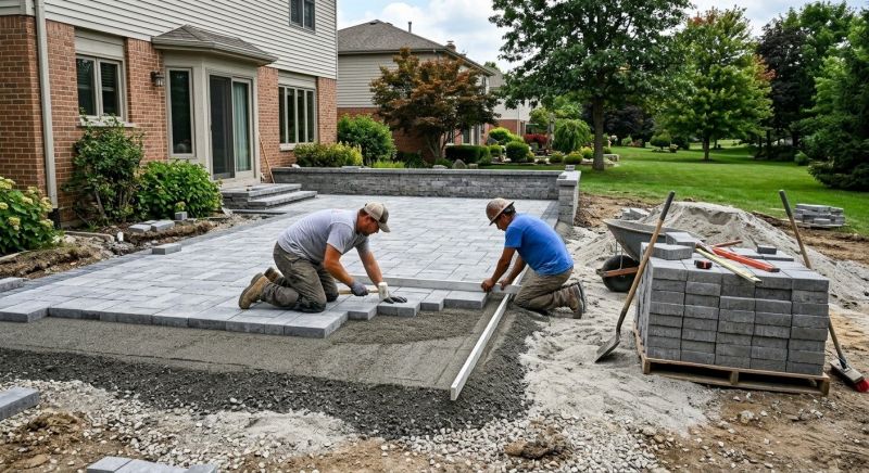 Paver Patio Installation in Norwalk, CT